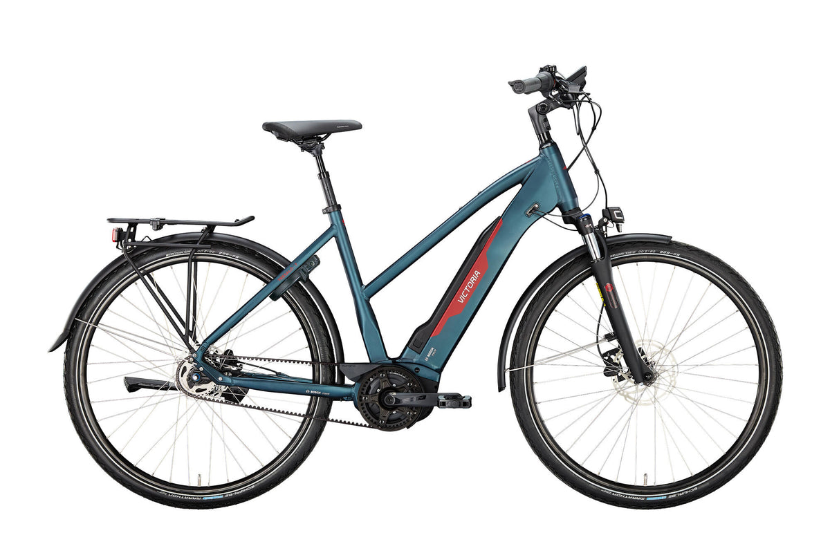 Victoria Electric Trekking Bike Tresalo 7 (# 1) Ebike Vic.Tresalo 7 28 48 ÉCLAIRES. 5sp fw nuit noire