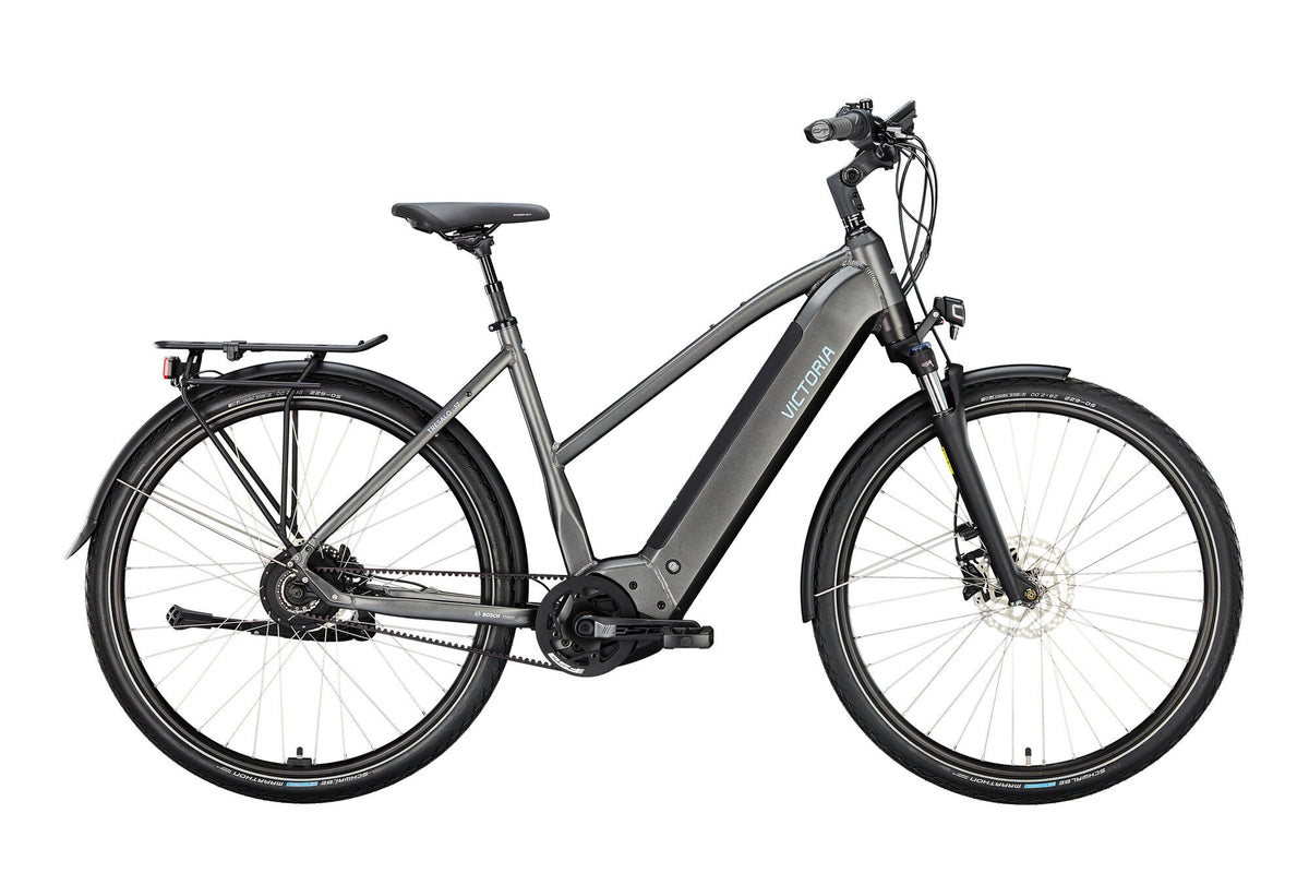 Victoria Electric Trekking Bike Tresalo 17 (# 1) Ebike Vict. Tresalo 17 28 48 Env. Chauve-souris noire