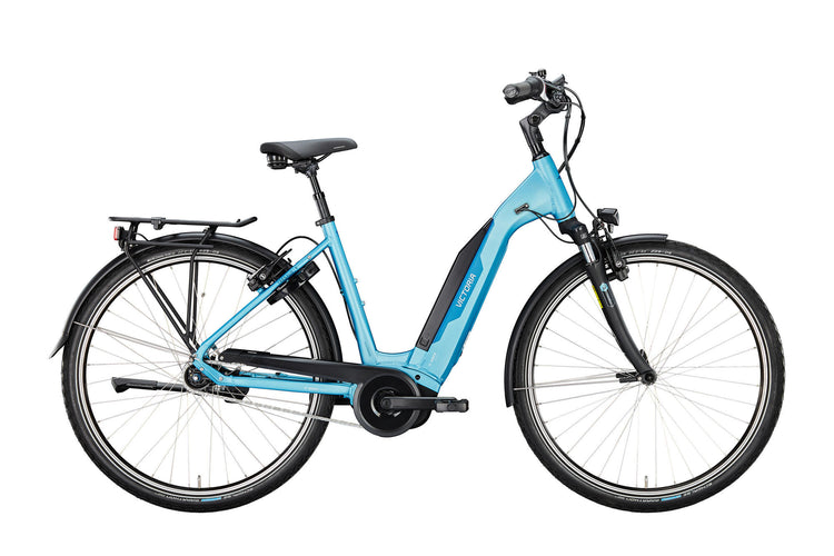 Victoria Electric Trekking Bike Tresalo 5 (# 1) Ebike Vict. Tresalo 5 28 56 7sp vague bleu