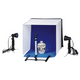 Boîte d'enregistrement pliable des yeux Falcon PBK-40AB-2LS 40x40 cm + 2 lampes