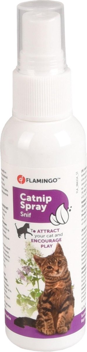 Flamingo - spray à herbe à chat - 60 ml