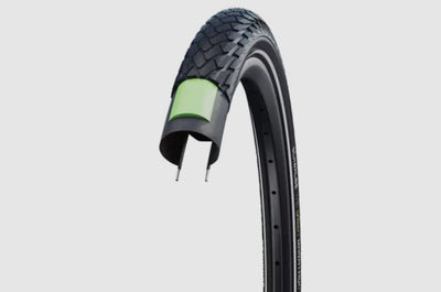 Schwalbe Tire Green Marathon Greenguard 28 x 1,25 32-622 mm noir avec réflexion