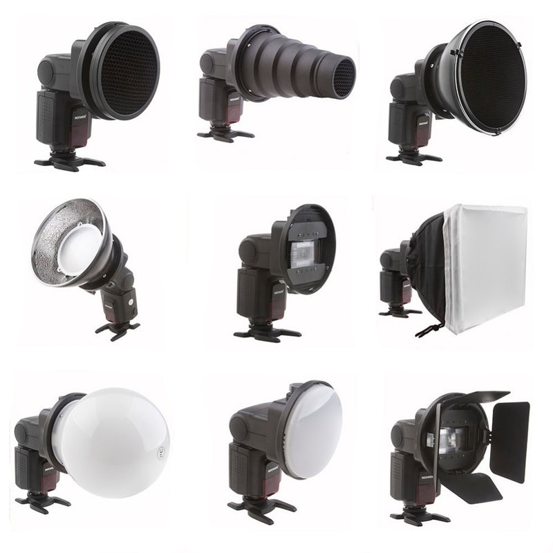 Falcon Eyes Universal Speedlite Camera Flash Strobist Set Sga-K9