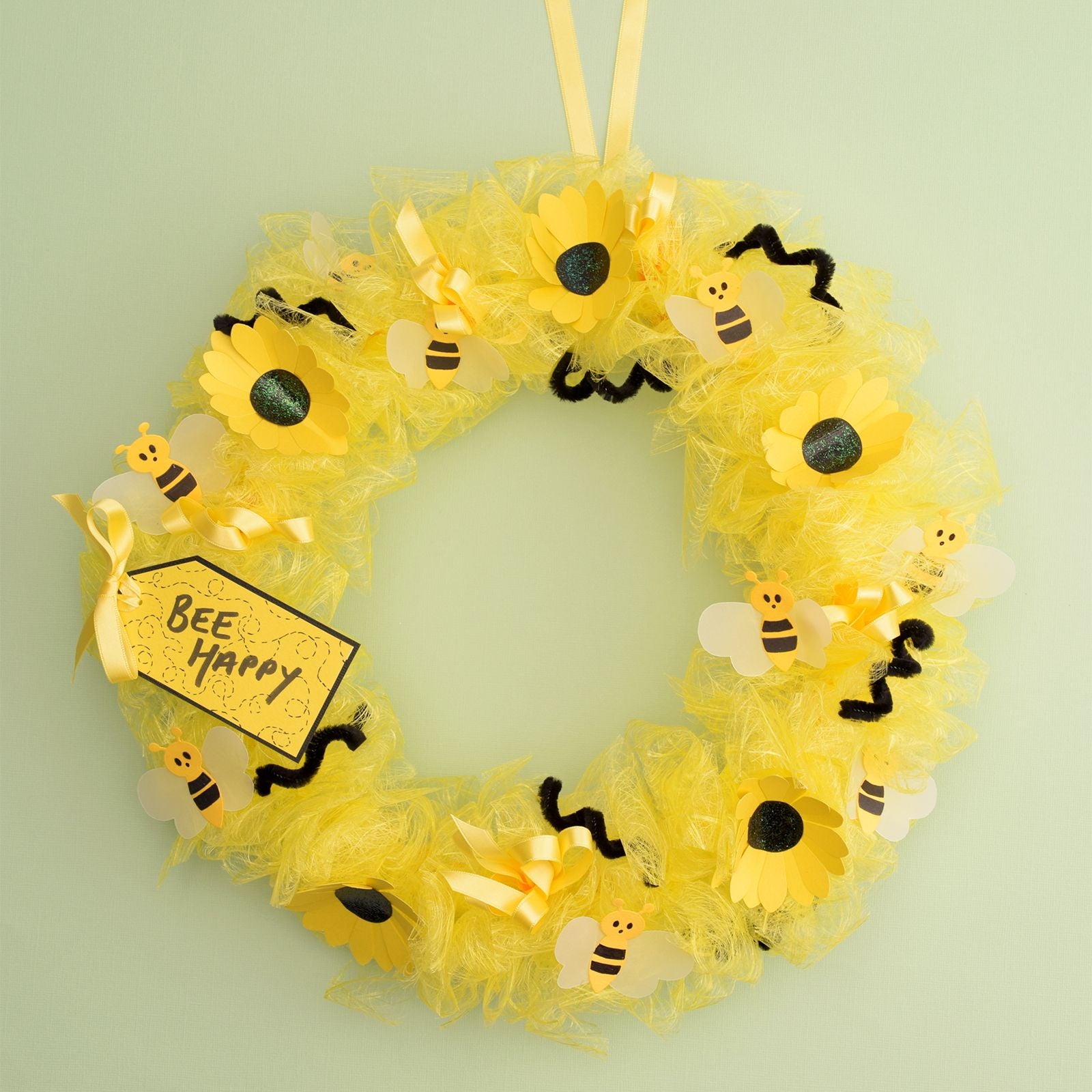 Vaessen creative • sizoweb 5mx30cm en tube jaune