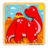 Bigjigs puzzle en forme de bois diplodocus - 4 pcs.