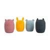 Animaux de bain en silicone Bigjigs - 4 pcs.