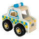 Voiture de police en bois Bigjigs
