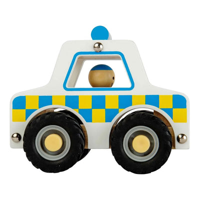 Voiture de police en bois Bigjigs