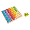 Tables d'apprentissage en bois Bigjigs - 120 pcs.