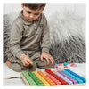 Tables d'apprentissage en bois Bigjigs - 120 pcs.