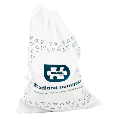 Bigjigs dominos en bois animaux sauvages
