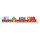 Train de marchandises en bois Bigjigs - 9 pcs.