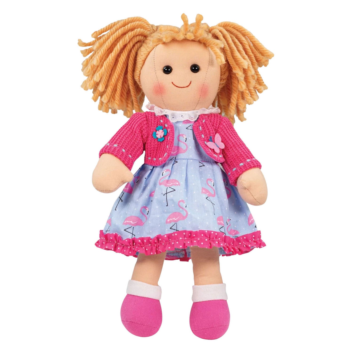 Poupée en tissu Bigjigs Maggie - 35cm