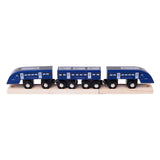 Train à grande vitesse en bois Bigjigs 1 - 5 pcs. - afbeelding 1