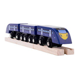 Train à grande vitesse en bois Bigjigs 1 - 5 pcs. - afbeelding 2