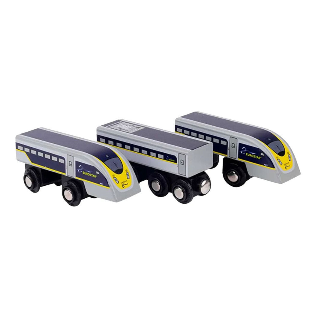 Train en bois Bigjigs eurostar e320 - 5 pcs.