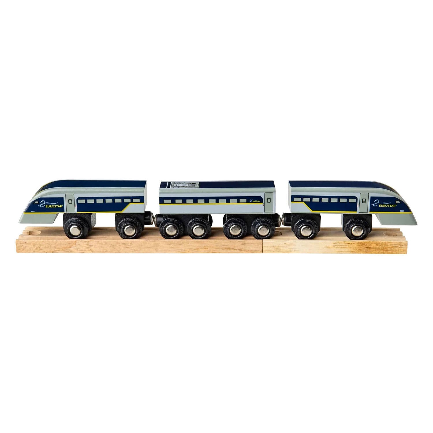 Train en bois Bigjigs eurostar e320 - 5 pcs.