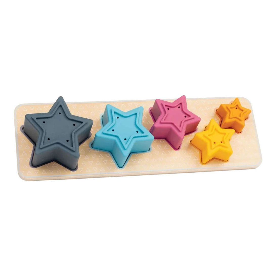 Bigjigs Tri Board met en vedette le bois de 12 mois