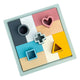 Puzzle mosaïque en bois Bigjigs - 14 pcs.