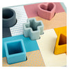 Puzzle mosaïque en bois Bigjigs - 14 pcs.