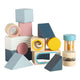 Blocs sensoriels en bois Bigjigs - 14 pcs.