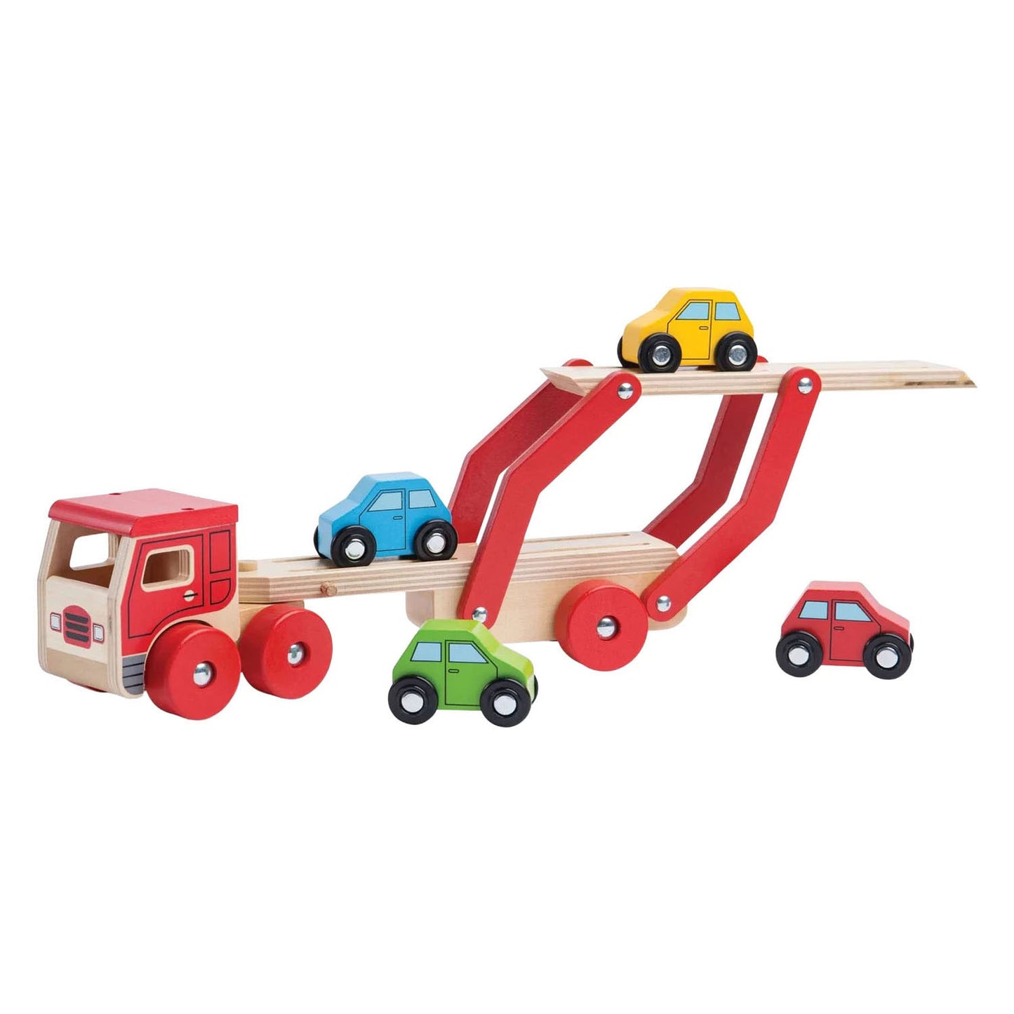 Camion voiture en bois Bigjigs