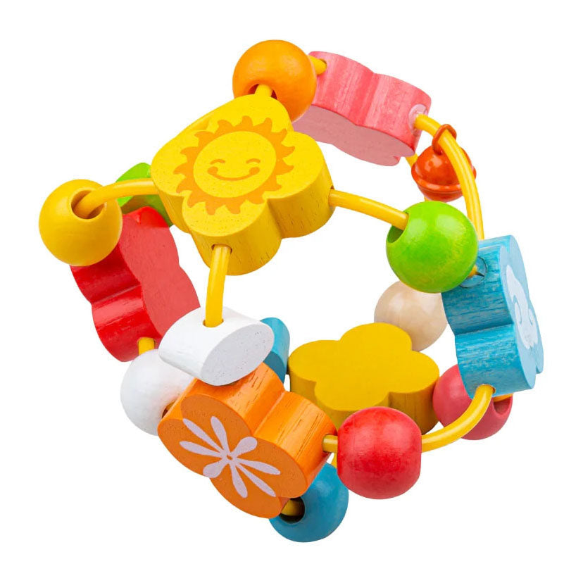 Balle d'activité en bois Bigjigs