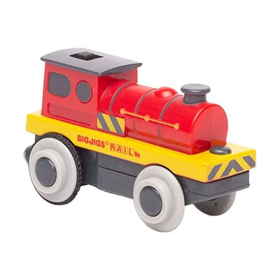 La grosse locomotive rouge de Bigjig