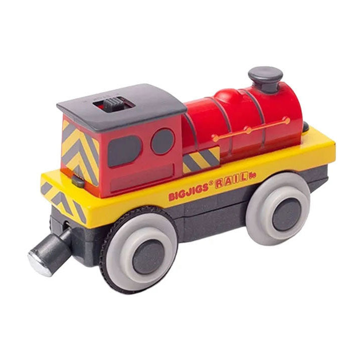 La grosse locomotive rouge de Bigjig