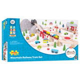 Bigjigs en bois en bois Alpes, 112dlg. - afbeelding 2