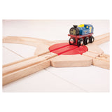 Bigjigs Wooden Rails 4-Direction Turton - afbeelding 2