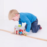 Bigjigs Wooden Rails Railway Gare - afbeelding 3