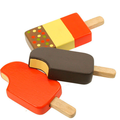 Crème glacée en bois Bigjigs, par pièce
