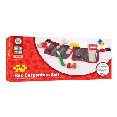 Ceinture à outils rouges Bigjigs
