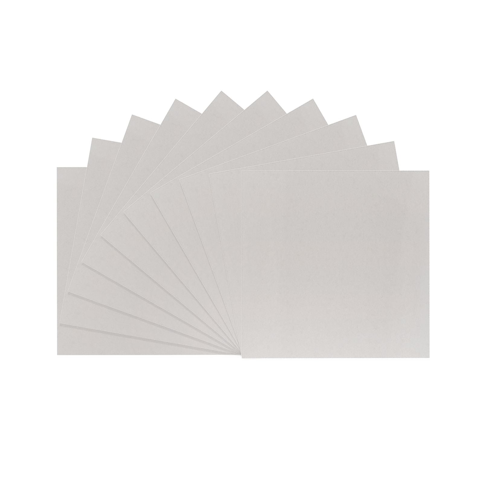 Florence • carton gris 2mm 30,5x30,5cm 10x