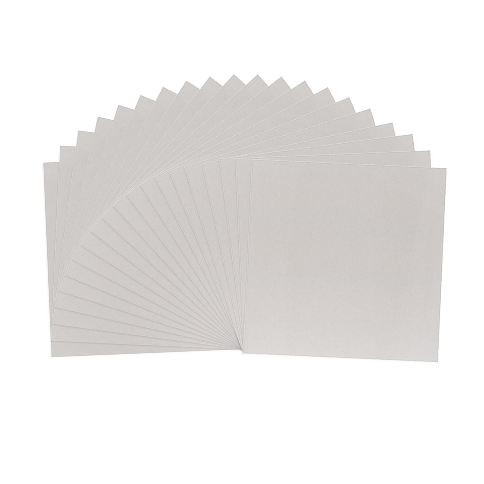 Florence • carton gris 2mm 30,5x30,5cm 20x