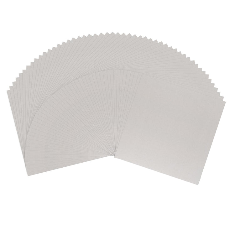 Vaessen creative • carton gris 1mm 30,5x30,5cm 50x