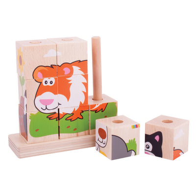 Bigjigs Puzzle en bois en bois, 10e.