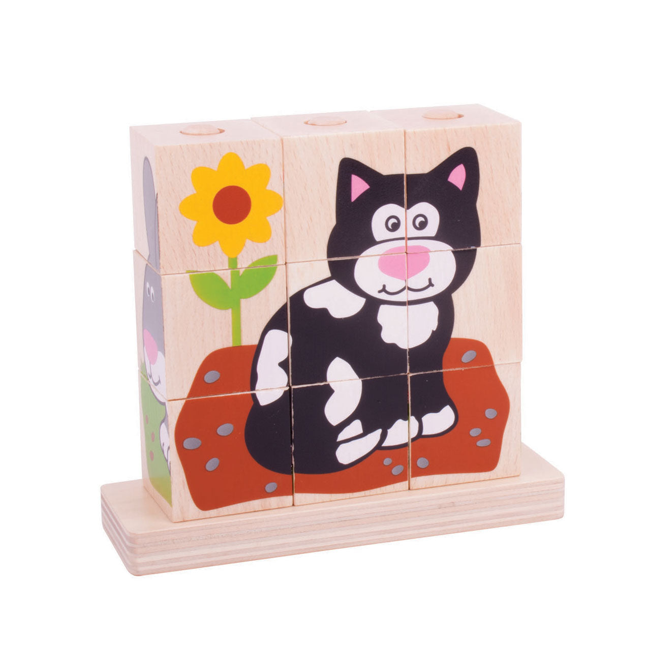Bigjigs Puzzle en bois en bois, 10e.
