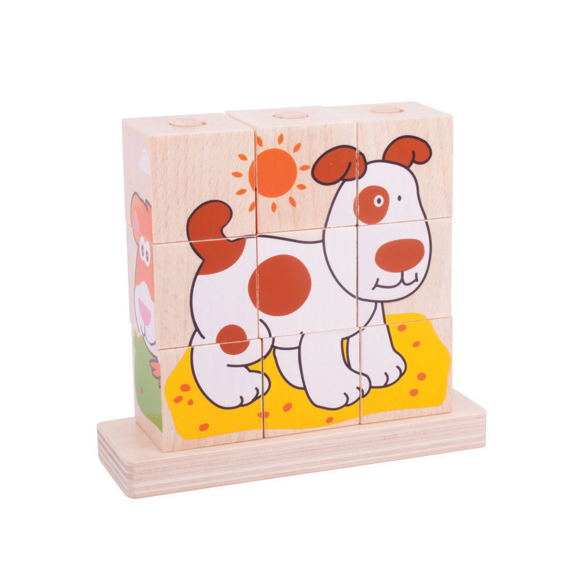 Bigjigs Puzzle en bois en bois, 10e.