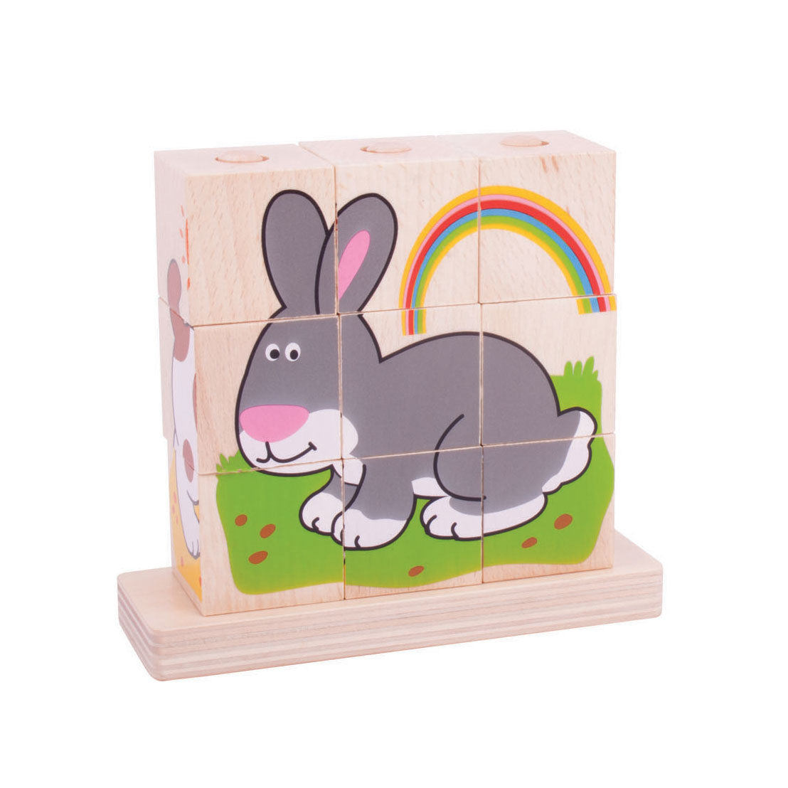 Bigjigs Puzzle en bois en bois, 10e.