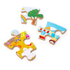 Bigjigs Puzzle 4 saisons autour de 2 + jr