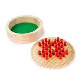 Bigjigs mini solitaire jeu en bois - afbeelding 3