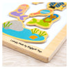 Bigjigs Magnétique Plaque avec bord en bois