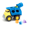 Forme de tri de camion de forme de camion vert