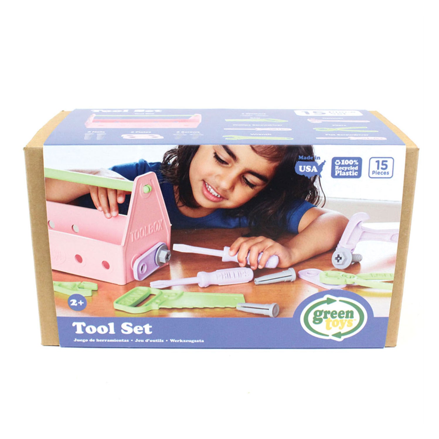 Toys Green Toys Toys Toolbox rose