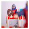 Bigjigs Knights médiévaux en bois, 4e.