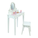 Tidlo Wooden Cbears White avec des fleurs - afbeelding 1