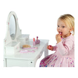 Tidlo Wooden Cbears White avec des fleurs - afbeelding 2