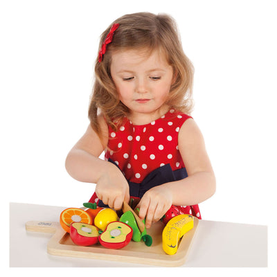 Tidlo Wooden Cutting Window Play Set, 16dlg.